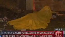Balean a sujeto cuando salía de concierto de Corazón Serrano
