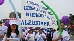 Con caminata se celebró el Día Mundial del Alzheimer