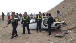 Hija de Carlos Burgos murió en accidente en la Av. Costanera