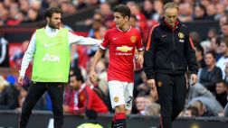 Ander Herrera, baja en el United por fractura de costilla