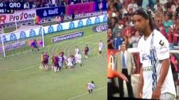 Golazo de tiro libre de Ronaldinho no evitó caída del Querétaro