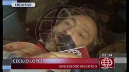 Espeleólogo español piensa regresar a cueva de Leimebamba