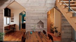 Hazukashi House: Esta extraña casa tiene todo de la misma forma