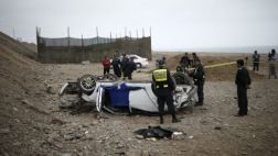 Auto en el que murió hija de Burgos sobrepasó los 100 km/h