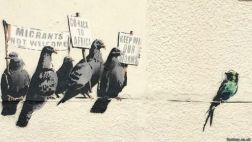 Borran mural de Banksy en Reino Unido por "racista"
