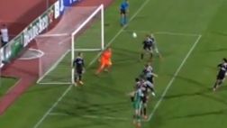 Ludogorets anotó de cabeza a los 6' ante el Real Madrid