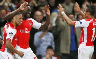Arsenal despertó en Champions y goleó 4-1 al Galatasaray