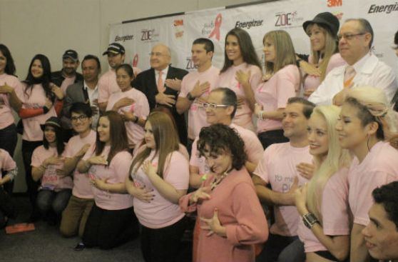 'Ponte Rosa': farándula se suma a campaña contra el cáncer