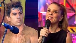 Iker Parodi bromeó con Johanna San Miguel sobre la edad