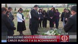 Hija de Carlos Burgos fue enterrada en Puente Piedra