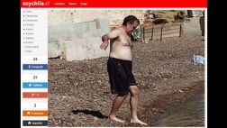 Fotos de Bielsa en playa francesa se viralizan en las redes