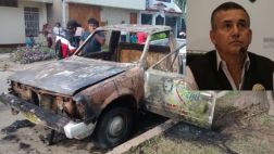 Urresti sobre auto quemado de candidato: merecía que lo quemen