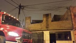 Rímac: dos niños salvaron de morir tras incendio en su vivienda