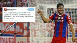 Pizarro recibe saludo de cumpleaños del estadístico Mister Chip