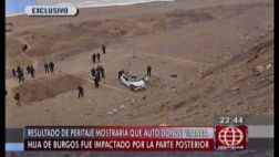 Grabaron segundos posteriores a la muerte de la hija de Burgos
