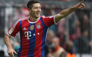 Así fue el primer 'doblete' de Lewandowski con el Bayern Múnich