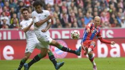 Intratable: Robben marcó estos dos goles para el Bayern Múnich