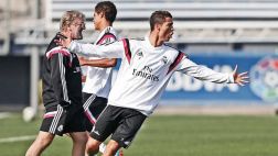Cristiano Ronaldo volvió a los entrenamientos y superó lesión
