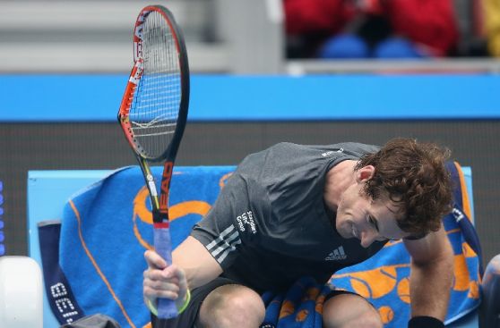 La ira de Andy Murray en el momento de perder contra Djokovic 