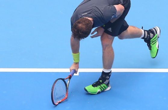 La ira de Andy Murray en el momento de perder contra Djokovic 