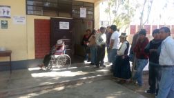 En Moquegua aún no se instalan toda las mesas de votación