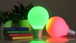 Esta lámpara absorbe el color de lo que la rodea para iluminar