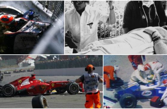 Fórmula 1: diez accidentes que quedaron marcados en la historia
