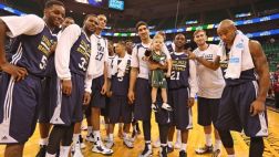 Emotivo: niño de 5 años con cáncer cumplió sueño con Utah jazz