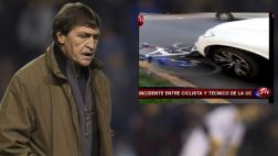 Increíble: Falcioni atropelló a ciclista y no pagó los daños