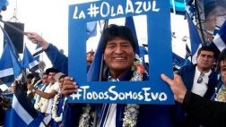 Evo Morales conquistó Santa Cruz, el mayor bastión opositor