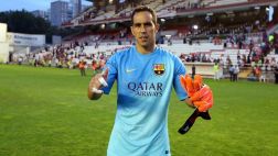 Claudio Bravo se vio obligado a bajar 5 kilos en el Barcelona