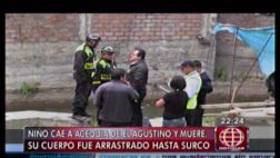 Niño cayó a río en Santa Anita y apareció muerto en La Molina