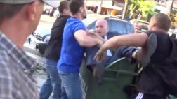 #TrashBucketChallenge: ucranianos tiran políticos a la basura