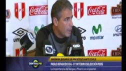 Pablo Bengoechea, "técnico interino de Perú", según FOX Sports