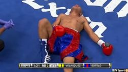 Boxeador noqueó y venció a su rival con gancho a los genitales