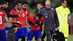 Gary Medel perdió un diente tras el codazo de Rinaldo Cruzado