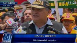Urresti: "Este Gobierno dejará 10 mil policías en las calles"