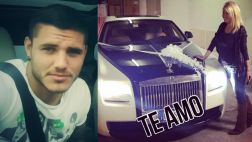 Mauro Icardi le dio un Rolls Royce de US$300 mil a Wanda Nara