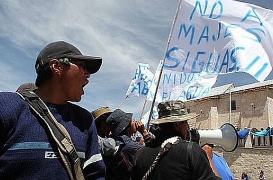 Arequipa: pobladores piden la renuncia del gerente de Autodema