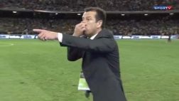 El polémico gesto de Dunga al asistente del 'Tata' Martino