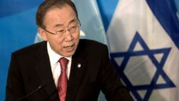 Ban Ki-moon pide a israelíes y palestinos retomar el diálogo