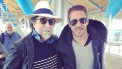 Joaquín Sabina y Diego Simeone capturaron su casual encuentro