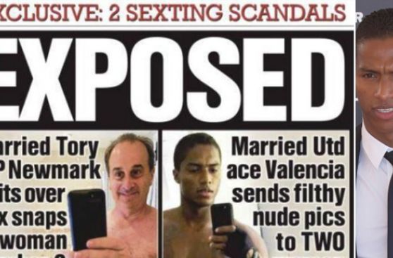 Valencia del Manchester envuelto en escándalo por selfies 'hot'