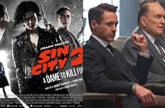"Sin City 2" y "El juez" entre los estrenos de esta semana