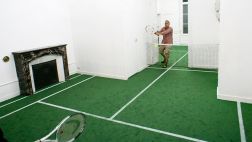 Ahora puedes jugar tenis en plena sala con esta instalación