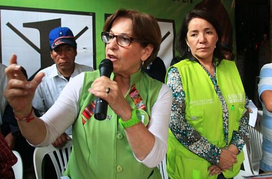 Susana Villarán no reportó gastos de su campaña de reelección