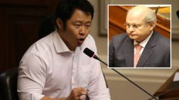 Kenji llamó "cobarde" a Cateriano por descalificar a Keiko