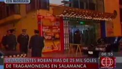 Asalto en Salamanca: ex trabajadores serían los autores