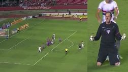 Rogerio Ceni sigue anotando: mira su golazo de tiro libre