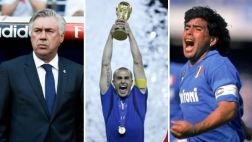 Maradona, Ancelotti y Cannavaro en el Salón de la Fama italiano